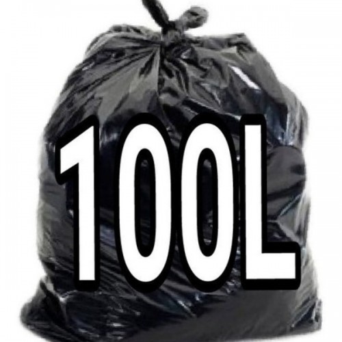 Saco de Lixo Preto 100L